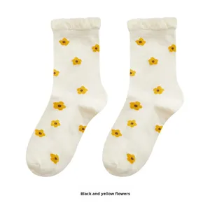 <span class=keywords><strong>Chaussettes</strong></span> en dentelle florale pour femmes, tendance, mignonnes, style japonais, printemps-été, fines, Lolita, <span class=keywords><strong>pur</strong></span> <span class=keywords><strong>coton</strong></span>, vente en gros de <span class=keywords><strong>chaussettes</strong></span> pour femmes - Product Image 6