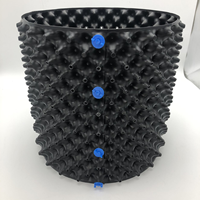 Pot de taille aérienne haute qualité 12,7 gallons en PEHD résistant aux UV pour la culture et l'irrigation des plantes en jardin et en ferme