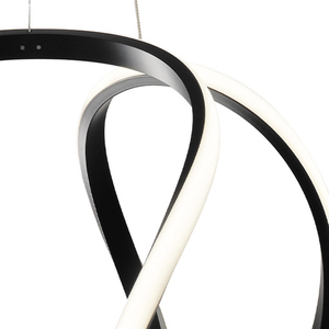 Hiện Đại Mặt Dây Chuyền Đèn <span class=keywords><strong>LED</strong></span> 3/4/5 Nhẫn Vòng Tròn Trần Treo Đèn Chùm Khách Phòng Ăn Nhà Bếp Chiếu Sáng Lịch Thi Đấu - Product Image 6