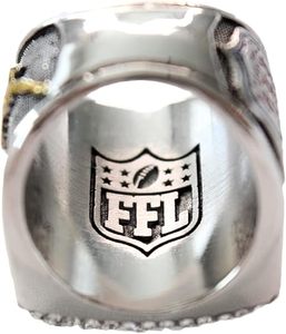<span class=keywords><strong>Spire</strong></span> Designs Fantasy Football Championship Bague en pierres précieuses Bague FFL avec boîte de présentation en alliage de bijoux - Product Image 4
