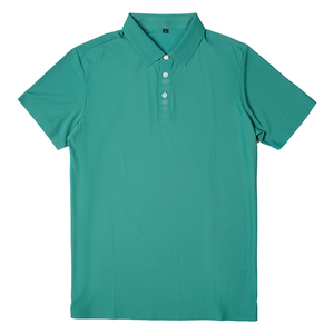 Chemises pour hommes en polyester et élasthanne respirant à logo personnalisé, imprimé graphique surdimensionné, vêtements de golf performants, vêtements de travail - Product Image 5