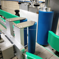 Machine d'étiquetage automatique pour bouteilles rondes en verre ou en plastique, équipement d'étiquetage automatique, machine à étiquettes adhésives