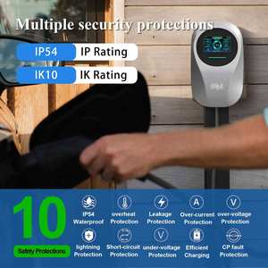 Bornes de recharge murales B2B pour VE avec <span class=keywords><strong>prise</strong></span> GB/T, compatibles avec les VE chinoises, prenant en charge la sous-comptorisation et la gestion à distance pour les entreprises immobilières - Product Image 4