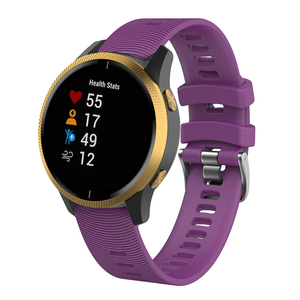 <span class=keywords><strong>Bracelet</strong></span> en Silicone IVANHOE 20mm pour <span class=keywords><strong>Garmin</strong></span> <span class=keywords><strong>Vivoactive</strong></span> <span class=keywords><strong>3</strong></span>/Venu/GarminMove <span class=keywords><strong>3</strong></span> Luxe Style montre intelligente <span class=keywords><strong>Bracelet</strong></span> <span class=keywords><strong>Bracelet</strong></span> Sport de remplacement - Product Image 5