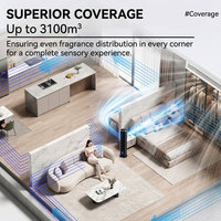 Diffuseur d'arômes intelligent à deux fluides, grande surface, pour usage commercial, domestique et hôtelier, avec application, 1000 ml, sans eau, parfum froid, en métal, personnalisable OEM