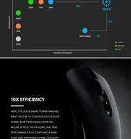 Ratón Inalámbrico para Juegos G304 para PC y Portátil, Sensor HERO 12K, Batería de Larga Duración, Diseño Portátil, Trabajo de Oficina