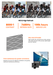 Pantalla LED SMD de Alto Rendimiento XOBled, Pantalla a Todo Color P1.8 HD 8K HDR10+ 500cd, Video Wall de Empalme sin Costuras para Sala de Reuniones - Product Image 4