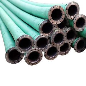 ท่อยางอุตสาหกรรมแรงดันสูงแบบหน้าแปลนขนาดใหญ่ สำหรับการขนส่งน้ำในงานเหมือง และท่อระบายน้ำดูดโคลน - Product Image 2