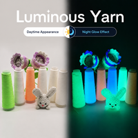Fil Luminescent, Fil qui Brille dans le Noir, Fabricant de Fil Photoluminescent pour Tricot, Crochet, Textile Fait Main, Vente en Gros
