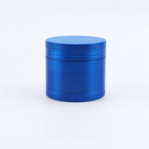 เครื่องบดสมุนไพรโลหะขนาด40มม. เครื่องบดยาสูบ4ส่วนอุปกรณ์เสริมสำหรับสูบเครื่องเทศที่บดสมุนไพรด้วยมือสลักโลโก้ - Product Image 2