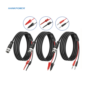 BNC zu Dual 4MM Bananen stecker <span class=keywords><strong>Test</strong></span> leitungs sonde BNC-Kabel für Oszilloskop-Signal generator 1m 1,5 m 2m - Product Image 3