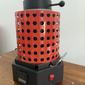 Fourneau de fusion, adapté à la fusion de l'or, de l'aluminium et du cuivre. Livré avec 1 à 3 kilogrammes de creusets en graphite. - Product Image 1