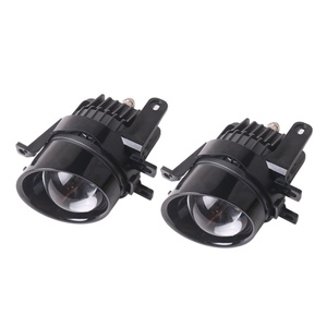 SANVI AIF09 App Factory Wholesale Universal Fog <b>Lights</b> 3 Inch Super Bright Tri-Color High Low Beam Bi LED <b>Projector</b> Fog Lamp - Product Image 2