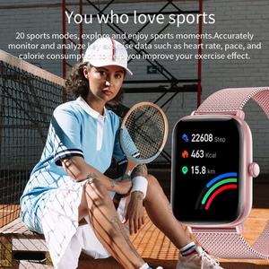 Ce Rohs Montre Intelligente Sportive Étanche Android Fitness Tracker Tendance Écran Tactile Complet Meilleure Montre Connectée 2022 - Product Image 5