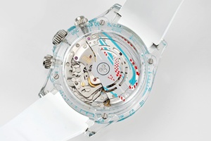Reloj Mecánico de Lujo, Super Calidad, Resistente al Agua, para Buceo, 40mm, Fábrica N6, Movimiento 4130, Caja de Cristal Transparente, Esqueleto - Product Image 5