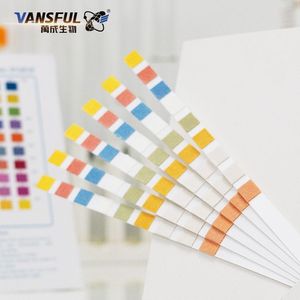 แผ่นทดสอบน้ำ Vansful W-9 50 100 ชิ้น แผ่นทดสอบคุณภาพน้ำในสระแบบหลายพารามิเตอร์ - Product Image 3