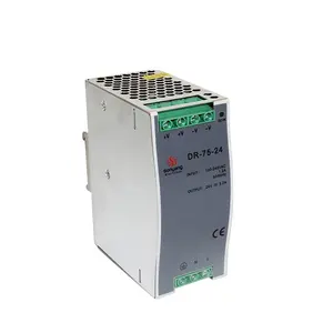 Free Sample 2022 New Product Manufacturer dc 24V Output Power Supply Din Rail Smps 12v 48V dc power supply