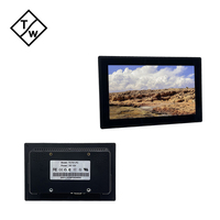Monitor de Escritorio de 7 Pulgadas con Carcasa de Plástico, Pantalla Táctil Capacitiva de 10 Puntos, Resolución de 1024x600, Relación de Aspecto de 16:9, Entrada VGA para