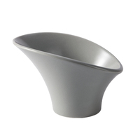 Bol en céramique irrégulier à glaçure mate japonaise de forme florale pour fruits et légumes, 6''/8''/10'', grand bol à fruits, petit bol à servir