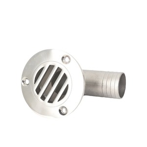 Drain de pont en acier inoxydable Cheng Yu Jin Shu 316, anti-corrosion, connexion filetée, design industriel circulaire - Product Image 5
