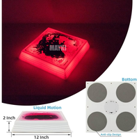 Dalles LED interactives lumineuses pour sol liquide, équipement d'entraînement à l'équilibre, pierres lumineuses pour jeux d'enfants