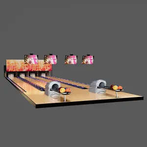 Equipo de Bolos de Calidad Confiable, Pines de Bolos con Cable, Bolos con Bola de Bolos - Product Image 1