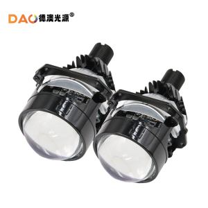 โปรเจคเตอร์ไฟหน้ารถยนต์ LED ขนาด2.5นิ้วพร้อมไฟ LED เลนส์โปรเจคเตอร์ลำแสงต่ำสูง12V 60W - Product Image 3