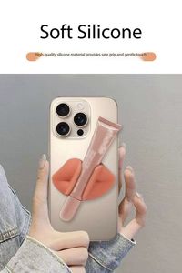 Support de téléphone portable en silicone Leyi 2026 pour filles, avec ventouse, personnalisable avec logo, idéal pour le maquillage et les voyages - Product Image 5