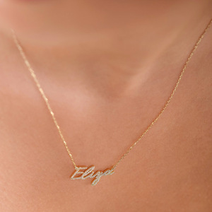Dropshipping Collier pendentif personnalisé en argent sterling S925 plaqué or 18 ct pour cadeau de la Saint-Valentin - Product Image 4