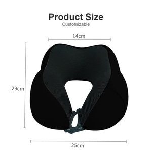 Almohada de Viaje para el Cuello de Espuma de Alta Densidad, Ligera y Portátil, para Aliviar el Dolor de Cuello y Espalda, Personalizada de Fábrica - Product Image 2