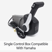 Nouvelle télécommande à levier simple ou double pour moteur de bateau/moteur hors-bord