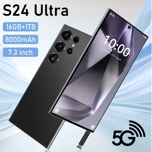 Version Internationale S24 Ultra 7 Pouces 120Hz 50M 16+1Go <span class=keywords><strong>Android</strong></span> 13 Téléphones Mobiles Support de Voiture Objectifs d'Appareil Photo Téléphone <span class=keywords><strong>Incassable</strong></span> - Product Image 3