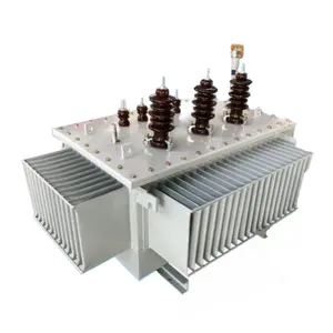 10KV transformator daya terbenam minyak kelebihan beban tinggi 220v tegangan Output tiga fase rentang tegangan Input dari 35KV hingga 220KV