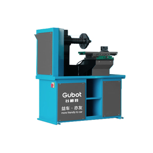 CE automatic alloy wheel rim straightening repair lathe GBT-JZA210 /alloy wheels repairing machine - Product Image 2