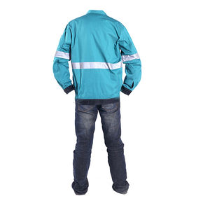 TC65/35 twill hommes hivi réfléchissant D'arc Flashé Pour L'exploitation Minière Vêtements De Travail Combinaison De Sécurité Vêtements De Travail Chemises Uniformes - Product Image 2