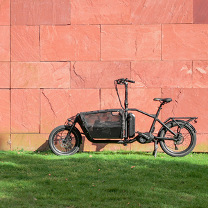 Vélo <span class=keywords><strong>cargo</strong></span> électrique à deux roues pliable à chargement frontal pour la famille, Bakfiets City, entrepôt UE - Product Image 6