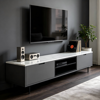 Ensemble Table Basse et Meuble TV Personnalisé Populaire – Meuble TV Moderne de Luxe de Haute Qualité pour Appartement