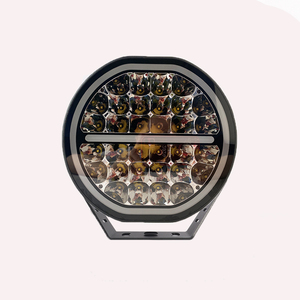 2025 नए 37 pcccs 5w 9 ”185w 12500lm बिना स्क्रू 9 इंच स्पॉटलाइट डुअल कलर के साथ राउंड ड्राइविंग स्पॉट लाइट - Product Image 3