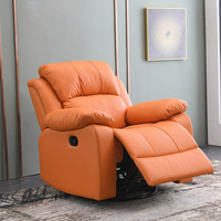 Fauteuil inclinable électrique moderne en tissu technique, design mural, pour petits espaces