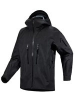 Nouvelle veste imperméable coupe-vent Alpha 7 SV pour l'extérieur, entièrement thermosoudée, idéale pour la randonnée transfrontalière