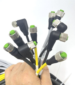 Outdoor Waterdichte Pvc Geïsoleerde Kabel Assemblage M8 M10 M12 2-10P Plug Custom Kabel Harnas Voor Auto Elektronisch - Product Image 6