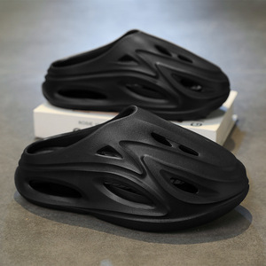 Pantoufles EVA légères personnalisables fond épais muet chaussures <span class=keywords><strong>mules</strong></span> souples bout fermé sandales de plage d'été sabots confortables - Product Image 4