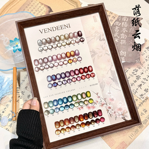 Vendeeni Nagellak Leverancier 50 kleuren Herfst Winter Glasparels Kattenoog <span class=keywords><strong>Gel</strong></span> Lak TPO HEMA Vrij Moonlight Magnetische Kattenoog Nagellak - Product Image 4