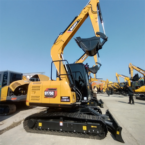 Excavatrice sur chenilles SANY SY75C d'origine, 7,5 tonnes, avec grande benne hydraulique, d'occasion, à vendre - Product Image 2