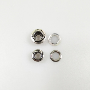 Œillets métalliques en acier pour vêtements, vente directe usine, accessoires de confection, œillets ronds polyvalents sur mesure - Product Image 2