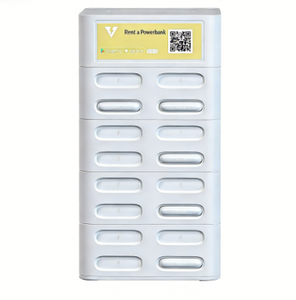 Nuovo Arrivo: Stazione di Ricarica per Ristoranti con 16 Slot, Condivisione Tramite Scansione Codice, Fino a 24 Power Bank per Telefoni Cellulari - Product Image 3