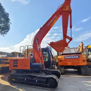 Prix bas, machine d'occasion 95% neuve, excavatrice Hitachi ZX120, 12 tonnes, puissance 66 kW, moteur, boîte de vitesses, pompe, PLC, roulement, engrenage de haute qualité - Product Image 1