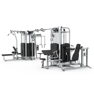 BFT Gym Equipment Manufacturer Cable Jungle Multi Function 8 Multi Station Gym Machine