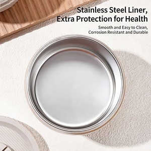 New Arrival Cute Insulated Stainless Steel <strong>Lunch</strong> <strong>Box</strong> Leak Proof <strong>Microwaveable</strong> Portable for School Travel Camping Bento <strong>Box</strong> - Product Image 2