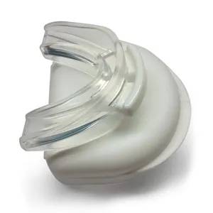 Настраиваемая прозрачная ночная защита от храпа, пищевой силикон, прочный материал для защиты полости рта, защита для зубов